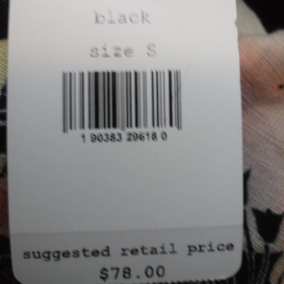 Free People V-hem Casual Top - Picture 9 of 9